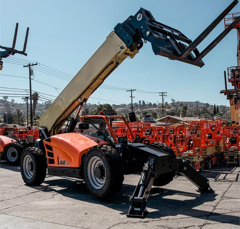2023 JLG 1255 12000 LB DIESEL TELESCOPIC FORKLIFT TELEHANDLER PNEUMATI ...