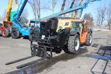 2018 JLG 1255 12000 LB DIESEL TELESCOPIC FORKLIFT TELEHANDLER PNEUMATIC ENCLOSED CAB WITH HEAT AND AC OUTRIGGERS 4WD 2790 HOURS STOCK # BF9947839-NLE - United Lift LLC