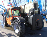 2018 JLG 1255 12000 LB DIESEL TELESCOPIC FORKLIFT TELEHANDLER PNEUMATIC ENCLOSED CAB WITH HEAT AND AC OUTRIGGERS 4WD 2790 HOURS STOCK # BF9947839-NLE - United Lift LLC