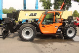 2019 JLG 1255 12000 LB DIESEL TELESCOPIC FORKLIFT TELEHANDLER PNEUMATIC ENCLOSED HEATED CAB OUTRIGGERS 4WD 2462 HOURS STOCK # BF91398729-NLE - United Lift Equipment LLC