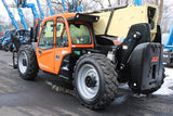 2016 JLG 1255 12000 LB DIESEL TELESCOPIC FORKLIFT TELEHANDLER PNEUMATIC 4WD OUTRIGGERS CAB WITH HEAT AND AC 3350 HOURS STOCK # BF91198729-NLE - United Lift Equipment LLC