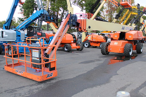 2018 JLG 1350SJP FACTORY RECONDITIONED DIESEL PNEUMATIC BOOM LIFT STRAIGHT WITH JIB 963 HOURS STK# BF91348719-NLE - United Lift Equipment LLC