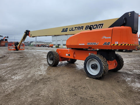 2022 JLG 1500SJ TELESCOPIC ULTRA BOOM LIFT AERIAL LIFT 150' REACH DIESEL 4WD JIB ARM 270 HOURS STOCK # BF92951239-VAOH - United Lift Equipment LLC