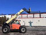 2019 JLG 1644 16000 LB DIESEL TELESCOPIC FORKLIFT TELEHANDLER AUXILIARY HYDRAULICS PNEUMATIC 4WD ENCLOSED CAB 5543 HOURS STOCK # BF91159199-ESPA - United Lift Equipment LLC