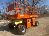 2018 JLG 330LRT SCISSOR LIFT 33' REACH DIESEL ROUGH TERRAIN 4WD 994 HOURS STOCK # BF9285149-RIL2 - United Lift LLC