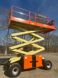 2018 JLG 330LRT SCISSOR LIFT 33' REACH DIESEL ROUGH TERRAIN 4WD 994 HOURS STOCK # BF9269549-RIL2 - United Lift LLC