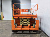 2013 JLG 3394RT SCISSOR LIFT ROUGH TERRAIN 33' REACH DIESEL OUTRIGGERS 2400 HOURS STOCK # BF9309549-ILE - United Lift Equipment LLC