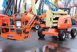 2017 JLG 450AJ ARTICULATING BOOM LIFT AERIAL LIFT WITH JIB ARM 45' REACH DIESEL 4WD 2397 HOURS STOCK # BF9398779-NLE - United Lift LLC