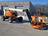 2014 JLG 600AJ ARTICULATING BOOM LIFT AERIAL LIFT WITH JIB 60' REACH DIESEL 4WD 3571 HOURS STOCK # BF9373329-RIL - United Lift LLC