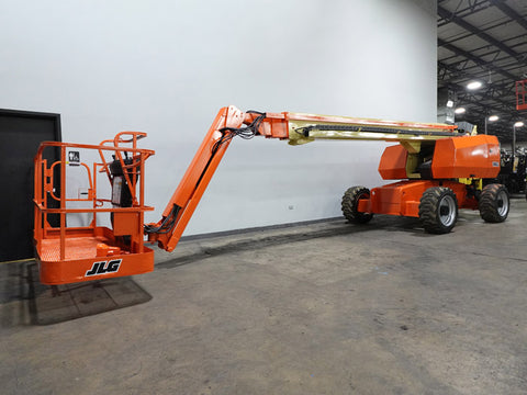 2013 JLG 660SJ TELESCOPIC BOOM LIFT AERIAL LIFT WITH JIB ARM 66' REACH DIESEL 4WD 1966 HOURS STOCK # BF9449529-ILIL - United Lift Equipment LLC