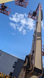 2022 JLG 670 SJ TELESCOPIC STRAIGHT BOOM LIFT AERIAL LIFT WITH JIB ARM 67' REACH DIESEL 4WD 898 HOURS STOCK # BF91025129-NLEQ - United Lift LLC