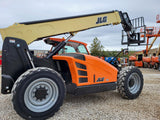 2023 JLG 742 7000 LB DIESEL TELESCOPIC FORKLIFT TELEHANDLER ENCLOSED CAB WITH HEAT/AC FOAM FILLED TIRES 4WD BRAND NEW STOCK # BF91212369-VAOH - United Lift Equipment LLC