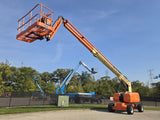 2020 JLG 860SJ STRAIGHT BOOM LIFT AERIAL LIFT WITH JIB ARM 86' REACH DIESEL 4WD 814 HOURS STOCK # BF951439-RIL - United Lift LLC