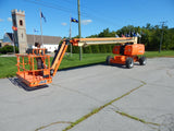 2022 JLG 860SJ STRAIGHT BOOM LIFT AERIAL LIFT WITH JIB ARM 86' REACH DIESEL 4WD 515 HOURS STOCK # BF91241159-PAB - United Lift LLC