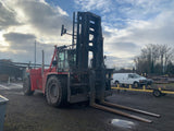 2019 KALMAR DCF450-12 99000 LB CAPACITY DIESEL FORKLIFT PNEUMATIC 192" 2 STAGE MAST ENCLOSED CAB SIDE SHIFTING FORK POSITIONER ENCLOSED HEATED CAB 2559 HOURS STOCK # BF94951179-BUF - United Lift Equipment LLC