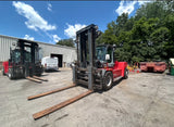 2017 KALMAR DCG160-12 36000 LB CAPACITY DIESEL FORKLIFT PNEUMATIC 147/157" 2 STAGE MAST SIDE SHIFTING FORK POSITIONER ENCLOSED CAB WITH HEAT AND AC 5600 HOURS STOCK # BF91459179-NTOH - United Lift LLC