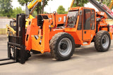 2014 LULL 1044C-54 II 10000 LB DIESEL TELESCOPIC FORKLIFT TELEHANDLER PNEUMATIC 4WD ENCLOSED HEATED CAB OUTRIGGERS 2570 HOURS STOCK # BF9897519-NLE - United Lift Equipment LLC