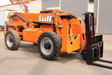 2014 LULL 1044C-54 II 10000 LB DIESEL TELESCOPIC FORKLIFT TELEHANDLER PNEUMATIC 4WD ENCLOSED HEATED CAB OUTRIGGERS 2570 HOURS STOCK # BF9897519-NLE - United Lift Equipment LLC