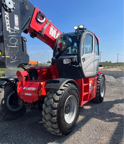 2021 MANITOU MHT10130 30000 LB DIESEL PNEUMATIC TELEHANDLER 33' REACH ENCLOSED CAB WITH HEAT AND AC 365 HOURS STOCK # BF92231189-LTIL - United Lift Equipment LLC