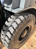 2009 NISSAN MP1F1A20LV 4000 LB LP GAS FORKLIFT PNEUMATIC TIRE 84/130 2 STAGE MAST 6233 HOURS STOCK # BF9119749-ARB