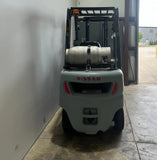 2005 NISSAN MPL01A20LV 4000 LB LP GAS FORKLIFT PNEUMATIC 84/130" 2 STAGE MAST 10284 HOURS STOCK # BF9101929-ARB - United Lift LLC
