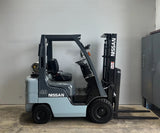 2005 NISSAN MPL01A20LV 4000 LB LP GAS FORKLIFT PNEUMATIC 84/130" 2 STAGE MAST 10284 HOURS STOCK # BF9101929-ARB - United Lift LLC
