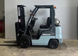 2005 NISSAN MPL01A20LV 4000 LB LP GAS FORKLIFT PNEUMATIC 84/130" 2 STAGE MAST 10284 HOURS STOCK # BF9101929-ARB - United Lift LLC