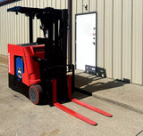 2014 RAYMOND 425-C40TT 4000 LB ELECTRIC FORKLIFT 83/188" 3 STAGE MAST CUSHION SIDE SHIFTER 6178 HOURS STOCK # BF9132789-ARB - United Lift LLC