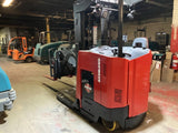 2021 RAYMOND 730-DR30TT 3000 LB ELECTRIC FORKLIFT NARROW AISLE DOUBLE REACH CUSHION 88/189" 3 STAGE MAST SIDE SHIFTER 1157 LIFT HOURS STOCK # BF9147129-BSOH