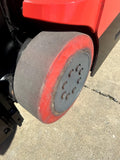 2015 RAYMOND 415-C30TT 3000 LB ELECTRIC DOCK STOCKER FORKLIFT 83/189" 3 STAGE MAST SIDE SHIFTER 2201 HOURS STOCK # BF982879-ARB