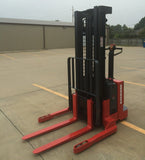 2010 RAYMOND RSS40 4000 LB ELECTRIC FORKLIFT 86/128" 2 STAGE MAST WALKIE STACKER CUSHION SIDE SHIFTER 10276 HOURS STOCK # BF967529-ARB - United Lift Equipment LLC