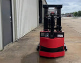 2016 RAYMOND RSS40 4000 LB ELECTRIC FORKLIFT WALKIE STACKER CUSHION 72/150" 3 STAGE MAST SIDE SHIFTER 800 HOURS STOCK # BF9125169-ARB - United Lift LLC
