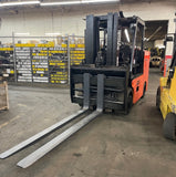 2016/2017 RICO PG220 22000 LB LP GAS FORKLIFT CUSHION 98/74" 2 STAGE MAST FULL FREE LIFT SIDE SHIFTING FORK POSITIONER 5810 HOURS STOCK # BF995169-OHB - United Lift Equipment LLC