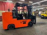 2016/2017 RICO PG220 22000 LB LP GAS FORKLIFT CUSHION 98/74" 2 STAGE MAST FULL FREE LIFT SIDE SHIFTING FORK POSITIONER 5810 HOURS STOCK # BF995169-OHB - United Lift Equipment LLC
