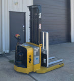 2018 YALE MSW040SFN24TV087 4000 LB ELECTRIC FORKLIFT WALKIE STACKER CUSHION 87/130 2 STAGE MAST SIDE SHIFTER 875 HOURS STOCK # BF9127079-ARB - United Lift Equipment LLC