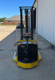 2018 YALE MSW040SFN24TV087 4000 LB ELECTRIC FORKLIFT WALKIE STACKER CUSHION 87/130 2 STAGE MAST SIDE SHIFTER 875 HOURS STOCK # BF9127079-ARB - United Lift Equipment LLC