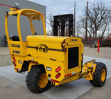 2018 SELLICK STM-55K4 93/129" 2 STAGE MAST 5500 LB DIESEL 3 WHEEL PIGGYBACK FORKLIFT PNEUMATIC 801 HOURS STOCK # BF9368189-RIL - United Lift Equipment LLC