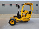 2018 SELLICK STM-55K4 93/129" 2 STAGE MAST 5500 LB DIESEL 3 WHEEL PIGGYBACK FORKLIFT PNEUMATIC 801 HOURS STOCK # BF9368189-RIL - United Lift Equipment LLC