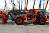 2016 SKYJACK SJ1056TH 10000 LB DIESEL TELESCOPIC FORKLIFT TELEHANDLER PNEUMATIC 4WD OUTRIGGERS 1945 HOURS STOCK # BF9698739-NLE - United Lift Equipment LLC