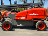 2020 SKYJACK SJ86T STRAIGHT BOOM LIFT AERIAL LIFT WITH JIB ARM 86' REACH DIESEL 495 HOURS STOCK # BF91174719-NLPA - United Lift Equipment LLC