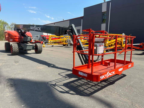 2020 SKYJACK SJ86T STRAIGHT BOOM LIFT AERIAL LIFT WITH JIB ARM 86' REACH DIESEL 495 HOURS STOCK # BF91174719-NLPA - United Lift Equipment LLC