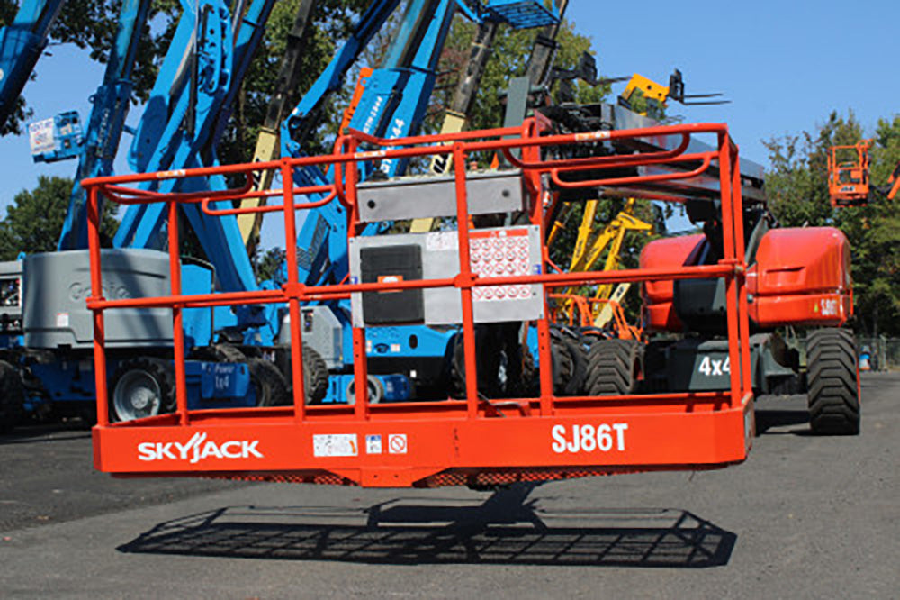 2019 SKYJACK SJ86T STRAIGHT BOOM LIFT AERIAL LIFT WITH JIB ARM 86 ...