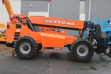 2018 SKYTRAK 10054 10000 LB DIESEL TELESCOPIC FORKLIFT TELEHANDLER PNEUMATIC 4WD OUTRIGGERS 1367 HOURS STOCK # BF9795149-NLE - United Lift LLC