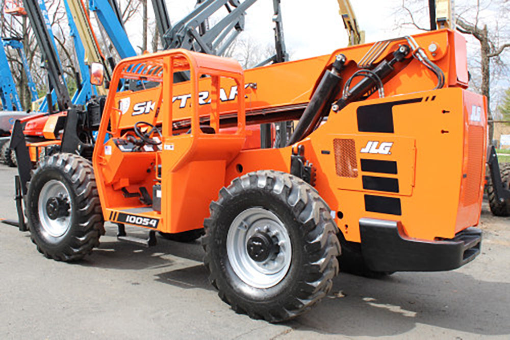 2019 SKYTRAK 10054 10000 LB DIESEL TELESCOPIC FORKLIFT TELEHANDLER ...