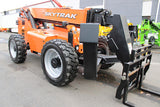 2018 SKYTRAK 10054 10000 LB DIESEL TELESCOPIC FORKLIFT TELEHANDLER PNEUMATIC 4WD ENCLOSED HEATED CAB OUTRIGGERS 2346 HOURS STOCK # BF91147539-NLE - United Lift Equipment LLC