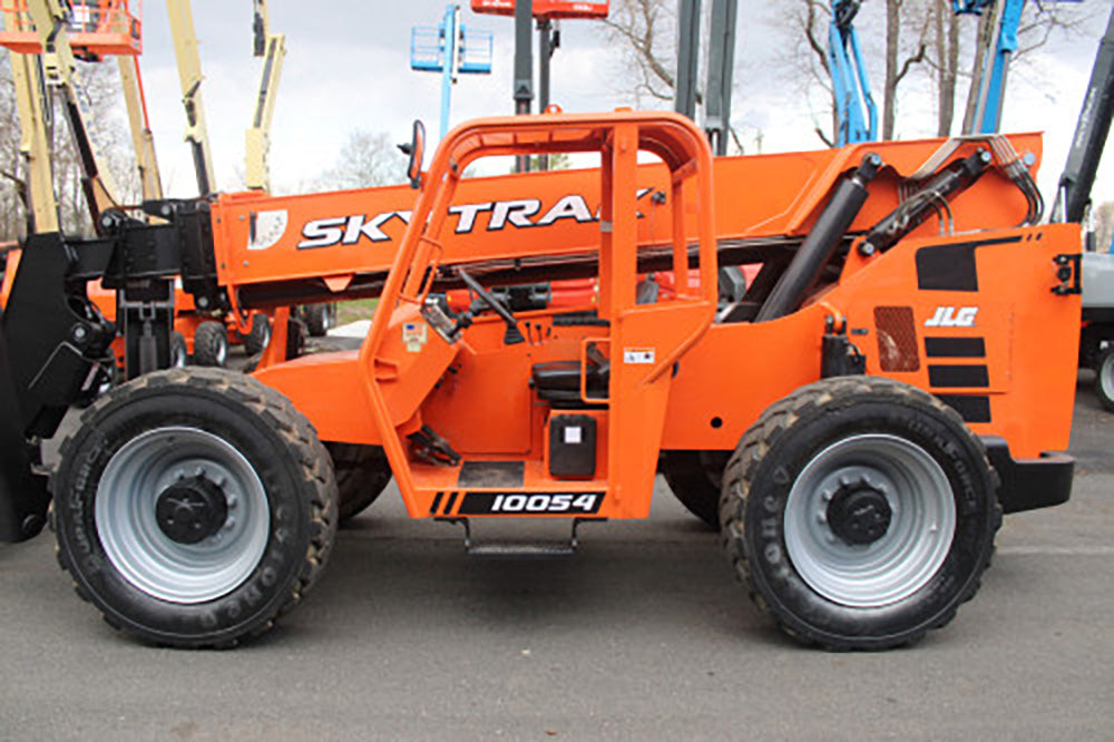 2019 SKYTRAK 10054 10000 LB DIESEL TELESCOPIC FORKLIFT TELEHANDLER ...