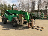 2014 SKYTRAK 10054 10000 LB DIESEL TELESCOPIC FORKLIFT TELEHANDLER PNEUMATIC 4WD ENCLOSED HEATED CAB OUTRIGGERS 1944 HOURS STOCK # BF9479159-BUF - United Lift Equipment LLC