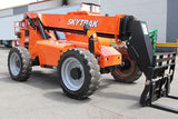 2017 SKYTRAK 6042 6000 LB DIESEL TELESCOPIC FORKLIFT TELEHANDLER PNEUMATIC 4WD OPEN CAB AUXILIARY HYDRAULICS 2673 HOURS STOCK # BF9569739-NLE - United Lift Equipment LLC