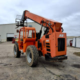 2016 SKYTRAK 6042 6000 LB DIESEL TELESCOPIC FORKLIFT TELEHANDLER PNEUMATIC 4WD OPEN CAB 2423 HOURS STOCK # BF9408529-WIB
