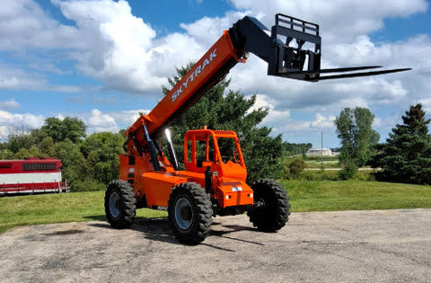 2016 SKYTRAK 6042 6000 LB DIESEL TELESCOPIC FORKLIFT TELEHANDLER PNEUMATIC 4WD OPEN CAB 2691 HOURS STOCK # BF9408579-WIB